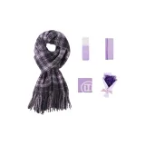 Шарф + Ароматизированные диски + Крем для рук с лавандой + Ароматный спрей + Букет