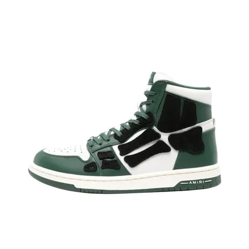 AMIRI Skel Топ Высокие Кроссовки для скейтбординга Мужские Зеленые