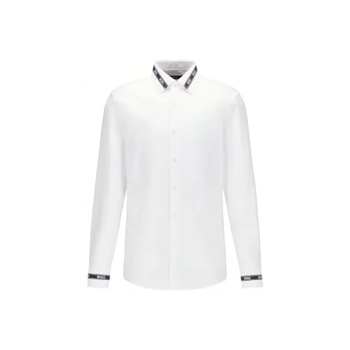 Hugo Boss Белые Мужские Рубашки