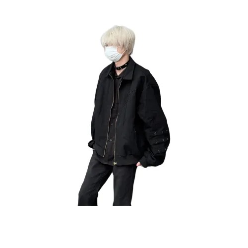 PISYPOX Черный Унисекс Куртки