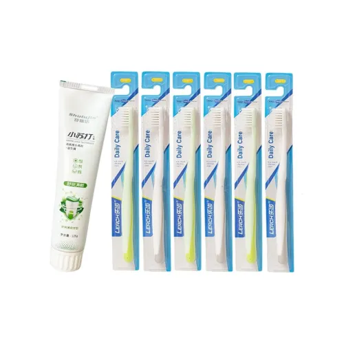Shulujie x LERC Зубная паста Мягкие щетинки Маленькая голова Зубная щетка Набор для ухода за полостью рта Чистка