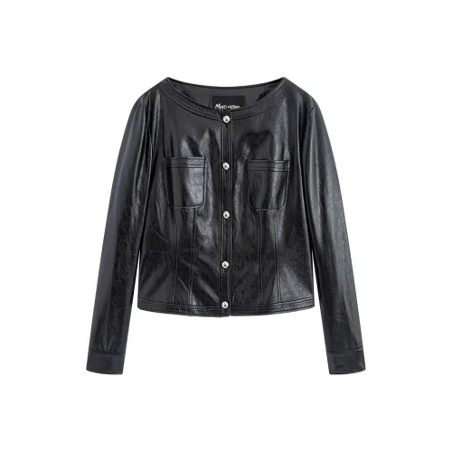 Marc Moore кожаная куртка женская