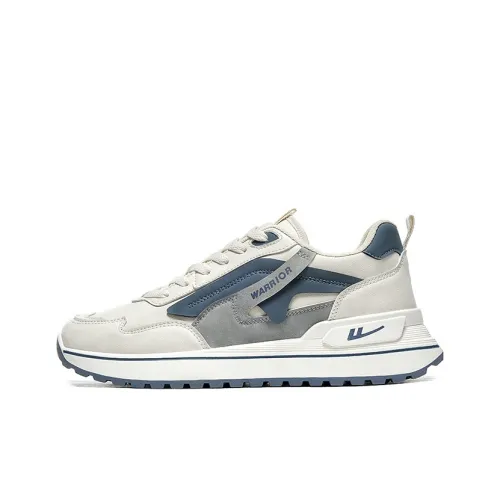 Warrior Slip-resistant Low Top Повседневная обувь Мужская Бежевый Пыльно-синий Серый