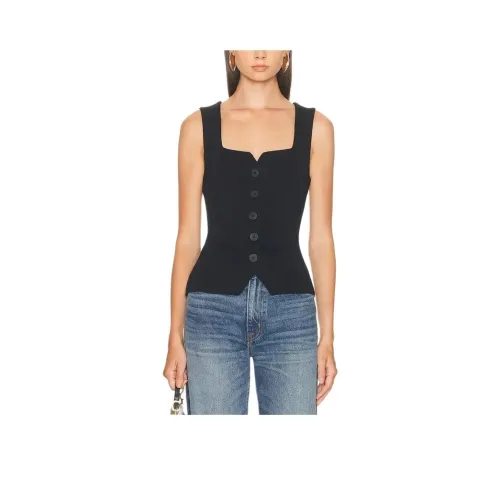 Staud Черные Женские Майки