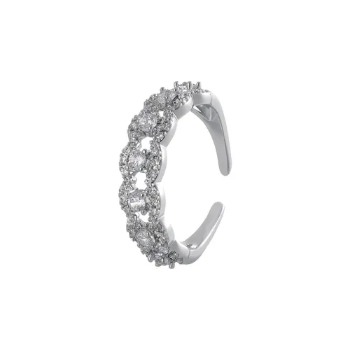 MISS XIA JWY Кольца из меди с серебряным покрытием женские