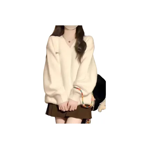 HAPG Экрю Женская Трикотажная Одежда