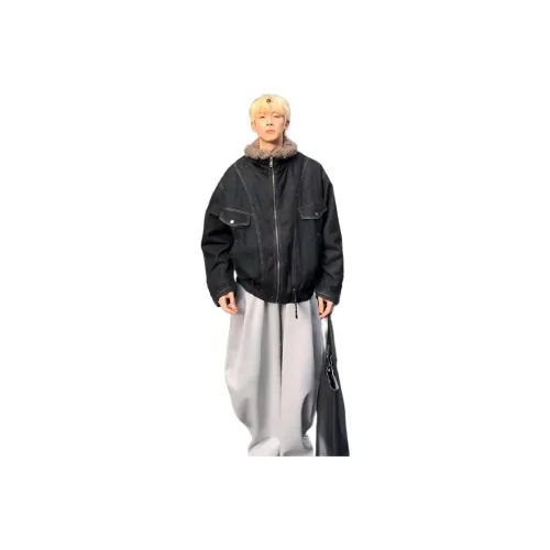 BONAS Черный мужской пуховик