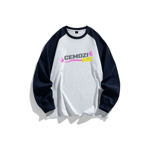 CEMOZI MC Длинный рукав Т-рубашка Унисекс