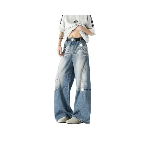 BAOMIKA Унисекс Джинсы