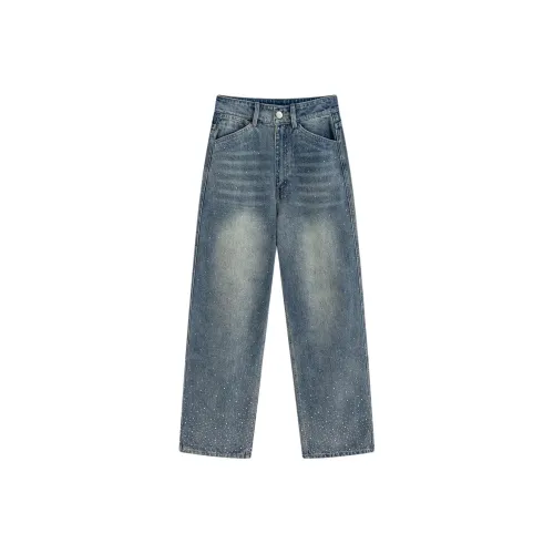 Marc Moore Винтажные синие женские джинсы