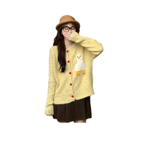 HAPG Женский Трикотаж Желтый