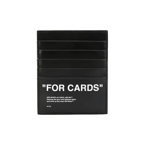 Off Белый Картхолдер Мужской