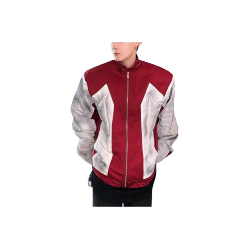 KSEK Red Unisex Jackets KSEK Красный Унисекс Куртки