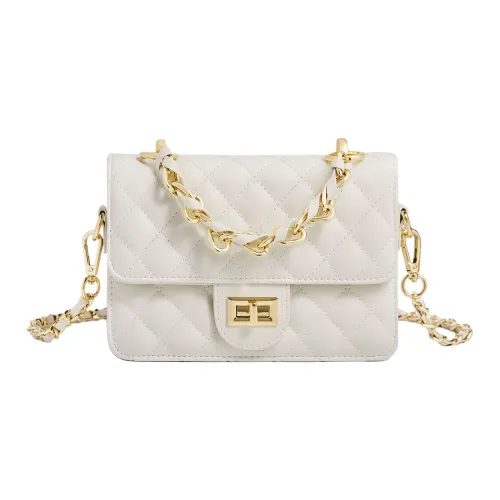 Safiya Коровья кожа Через плечо Сумка Обычный Women's White Black