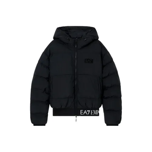 EMPORIO ARMANI EA7 FW25 Хлопковый пуховик Мужской