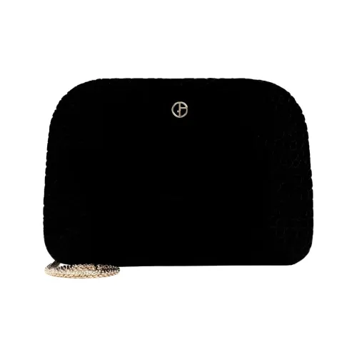 GIORGIO ARMANI Вискоза Ручная Сумка на плечо Женская Черная