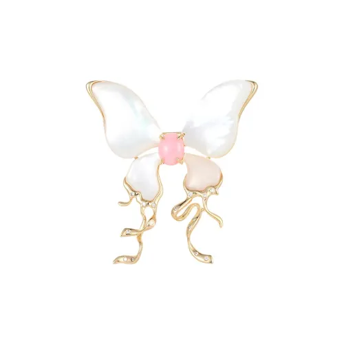 Фиолетовая оболочка броши женские