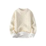 Бежевый, утолщенный, с флисовой подкладкой