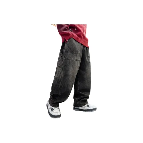 MUMUWU HOUSE Черные Джинсы для детей