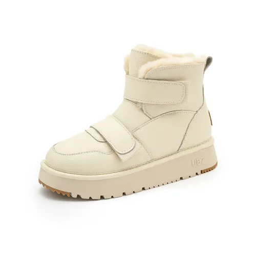 UBZ Сноубутсы Айвори Белый Женские