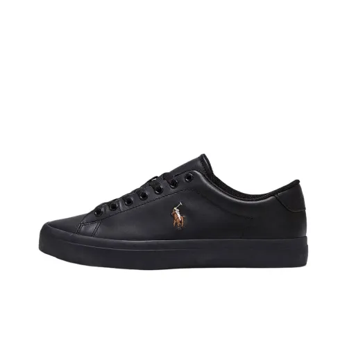 Polo Ralph Lauren Longwood Low Топ Скейтборд Кроссовки Мужские Черные