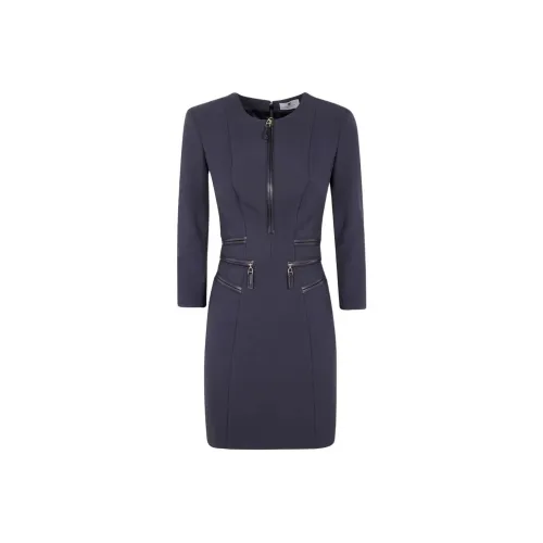 Elisabetta Franchi FW25 Длинное Платье с Длинными Рукавами Женское