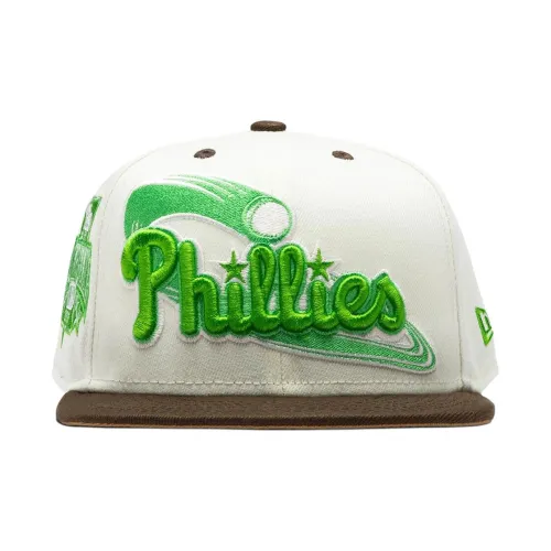 New Era Полиэстер Кепки Унисекс Белый Зеленый Коричневый