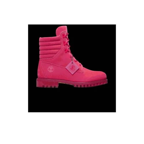 Коллаборация Jimmy Choo x Timberland 6 Inch Booties Унисекс Розовый