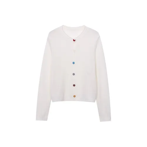 CHARM PICK Белый Женский Трикотаж