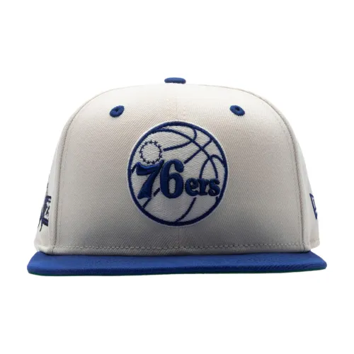 New Era Полиэстер Кепки Женские Белые Синие