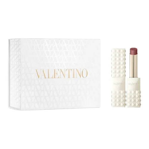 Valentino Pure White Limited Amber Iridescent Помада Matte Легко смешивается Естественный 2,3г