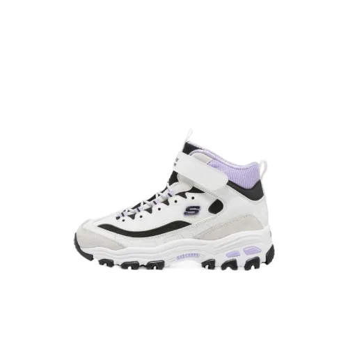 Skechers Kids SKECHERS GIRLS Детские зимние сапоги High Top Белые Kids