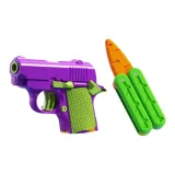 【Пурпурно-зеленый】1911 огрызок-пушка + Маленький огрызок нож-бабочка