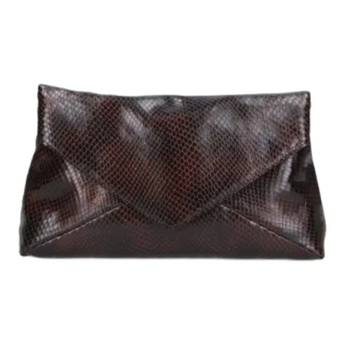 DRIES VAN NOTEN Кожа Клатч Средний Женский Коричневый