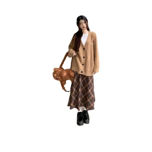 HAPG Khaki Кардиган Женский Трикотаж