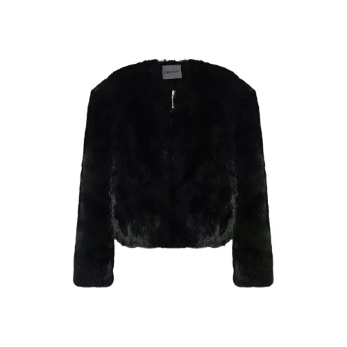 STAND STUDIO FW25 Velvet Feel Coat Women's