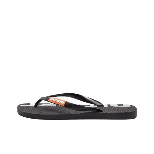 DIESEL Шлепанцы Мужские Черные