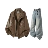 Кофейный Синий L