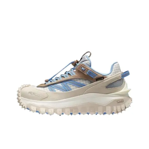 Moncler Низкий Топ Повседневная Обувь Женская Экрю