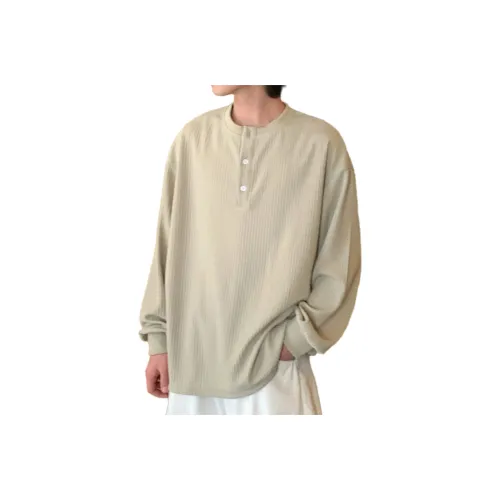 GANGZAI Длинный рукав Т-рубашка Унисекс