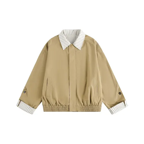 CHONGXIAOLV Хаки Унисекс Куртки