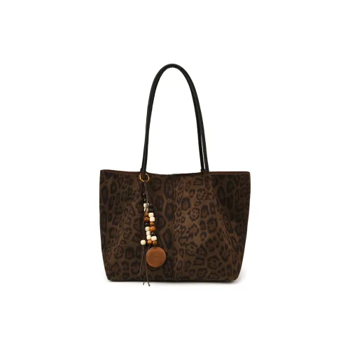 VERADONNA Замша Тоут Сумка Плечевая Сумка Стандартная Женская Многоцветная