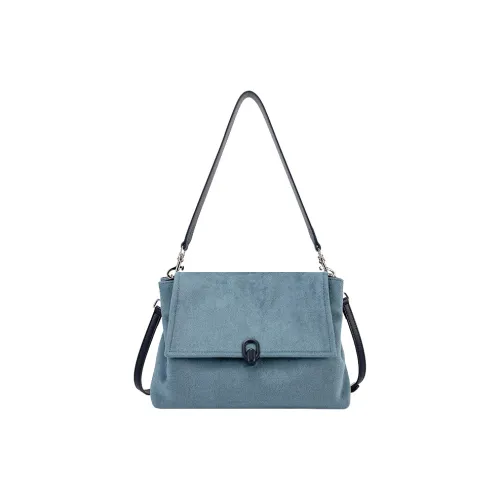 Jacoponnus Сумка через плечо из коровьей кожи большая женская королевский синий