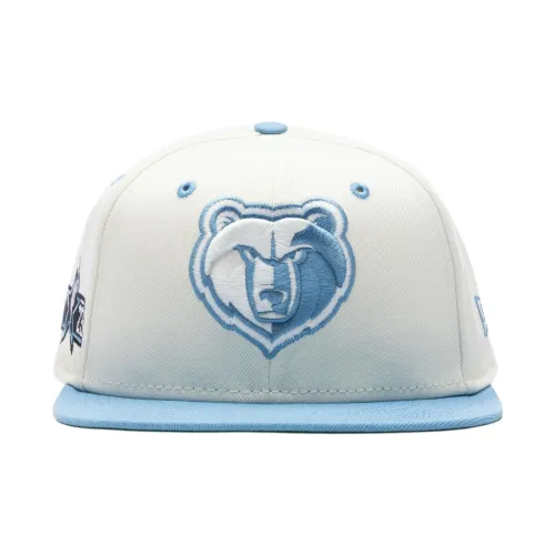 New Era Полиэстер Кепки Женские Белые Синие