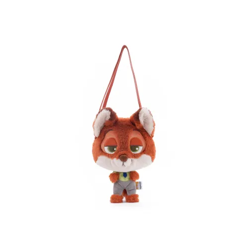 POTDEMIEL Disney Disney Collaboration Zootopia Ткань Сумка через плечо Сумка на плечо Стандартная Женская Оранжевая
