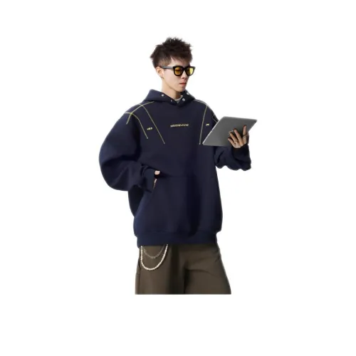 Wooden Rabbit Темно-синий Синий Мужской Свитшот