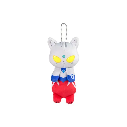 BANDAI Captured Ultraman Kitten Collection Hero Toy Plush Pendant 15cm Рекомендуемая высота