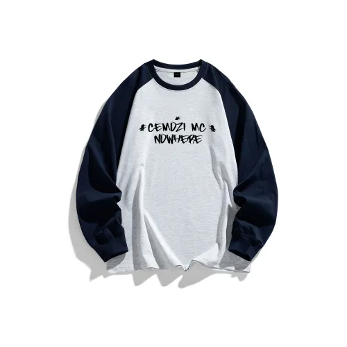 CEMOZI MC Длинный рукав Т-рубашка Унисекс
