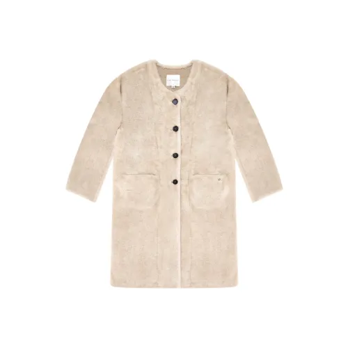 LOVE ASGONY Экологичный мех пальто женское