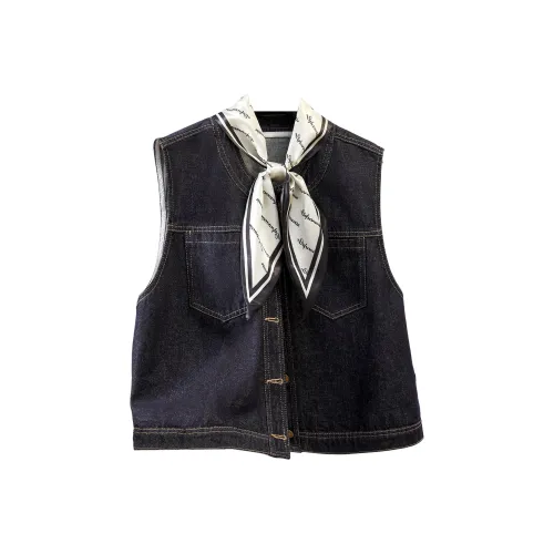 TOUCH Темно-синий Женский жилет